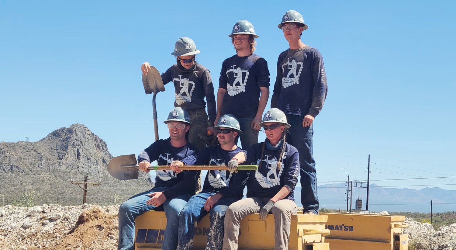 The coed team placed first in all but one of the seven events. 