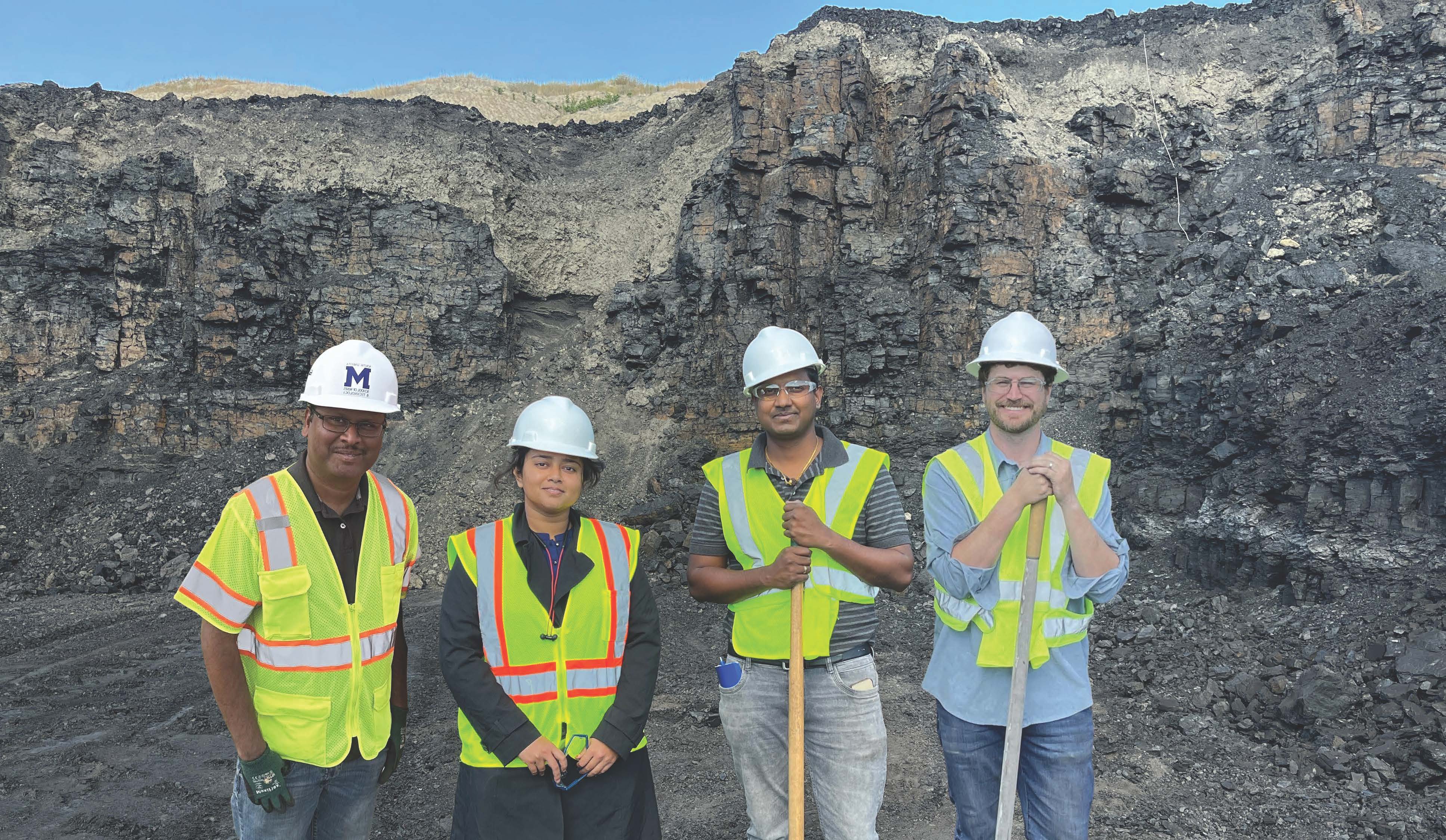 Mines Faculty Collaborate on Innovative Approach to Extract Rare Earth Elements from Coal Waste