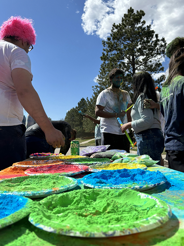 This weekend, bursts of vibrant color will fill the air above the South Dakota Mines stadium parking lot, showering students and community members in bright shades of yellow, pink, green, orange and blue as they celebrate the arrival of spring.