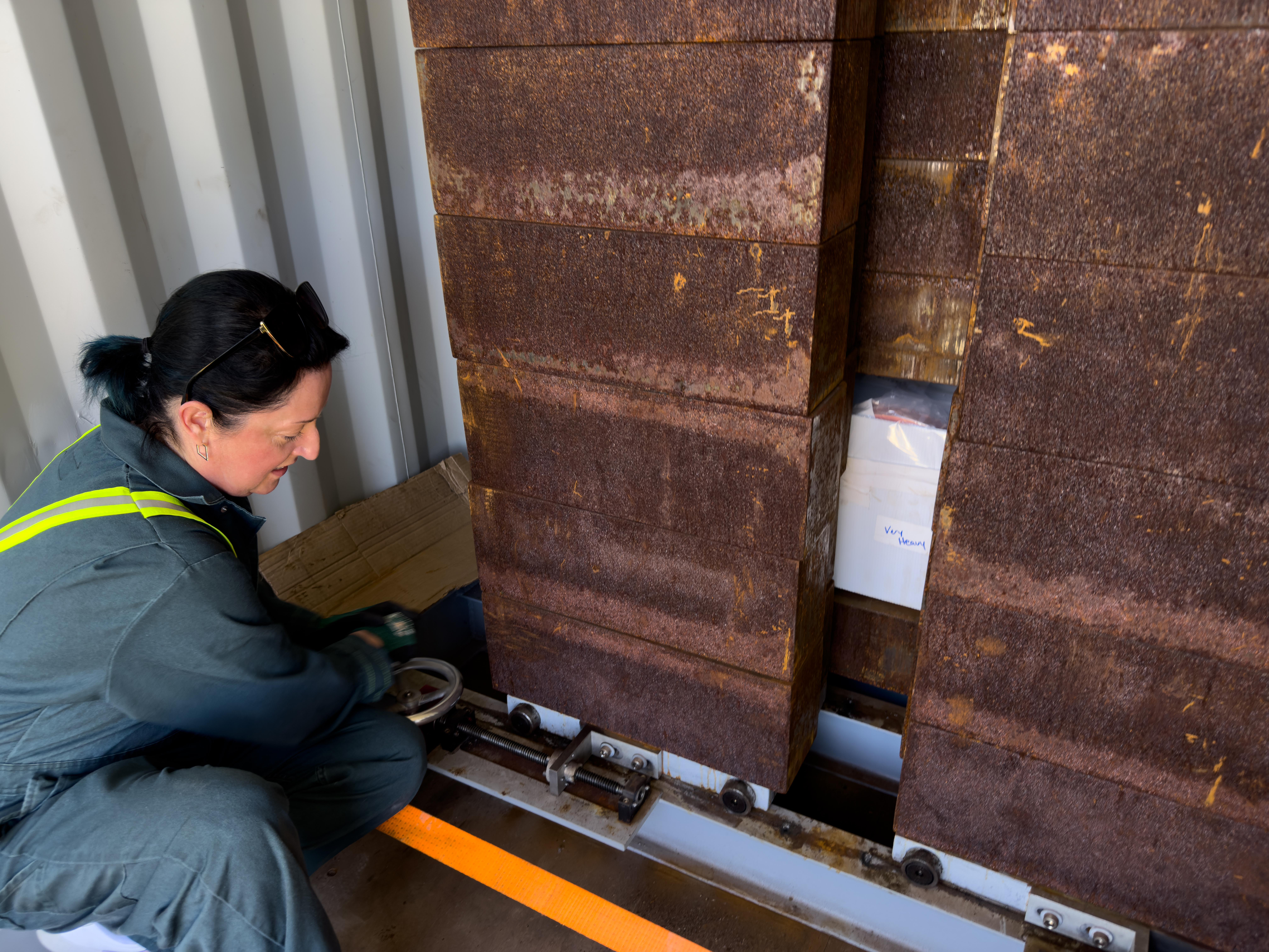For Cabot-Ann Christofferson and Alissa Love, the morning began like many others: a ride in a metal cage 4,850 feet straight down to the deepest underground laboratory in the United States.