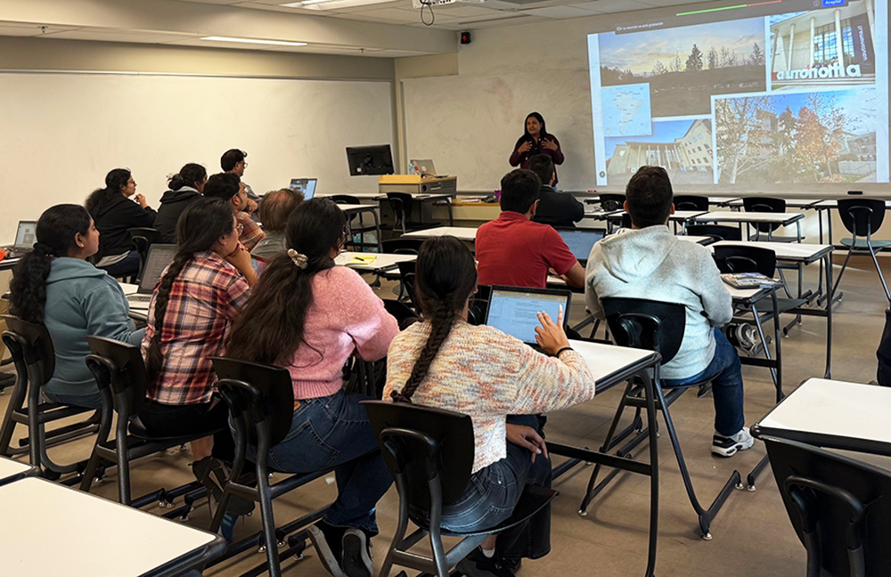 Banerjee presented a seminar, Extremophiles from Volcanoes, Trenches, and Thermal Springs: Microbial Polysaccharides for Food and Agricultural Innovation, to the South Dakota Mines campus community.