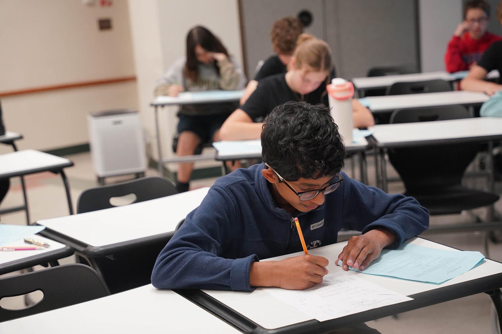 The 74th annual West River Math Contest was held at South Dakota Mines on May 11, with more than 500 middle and high school students across four states. 