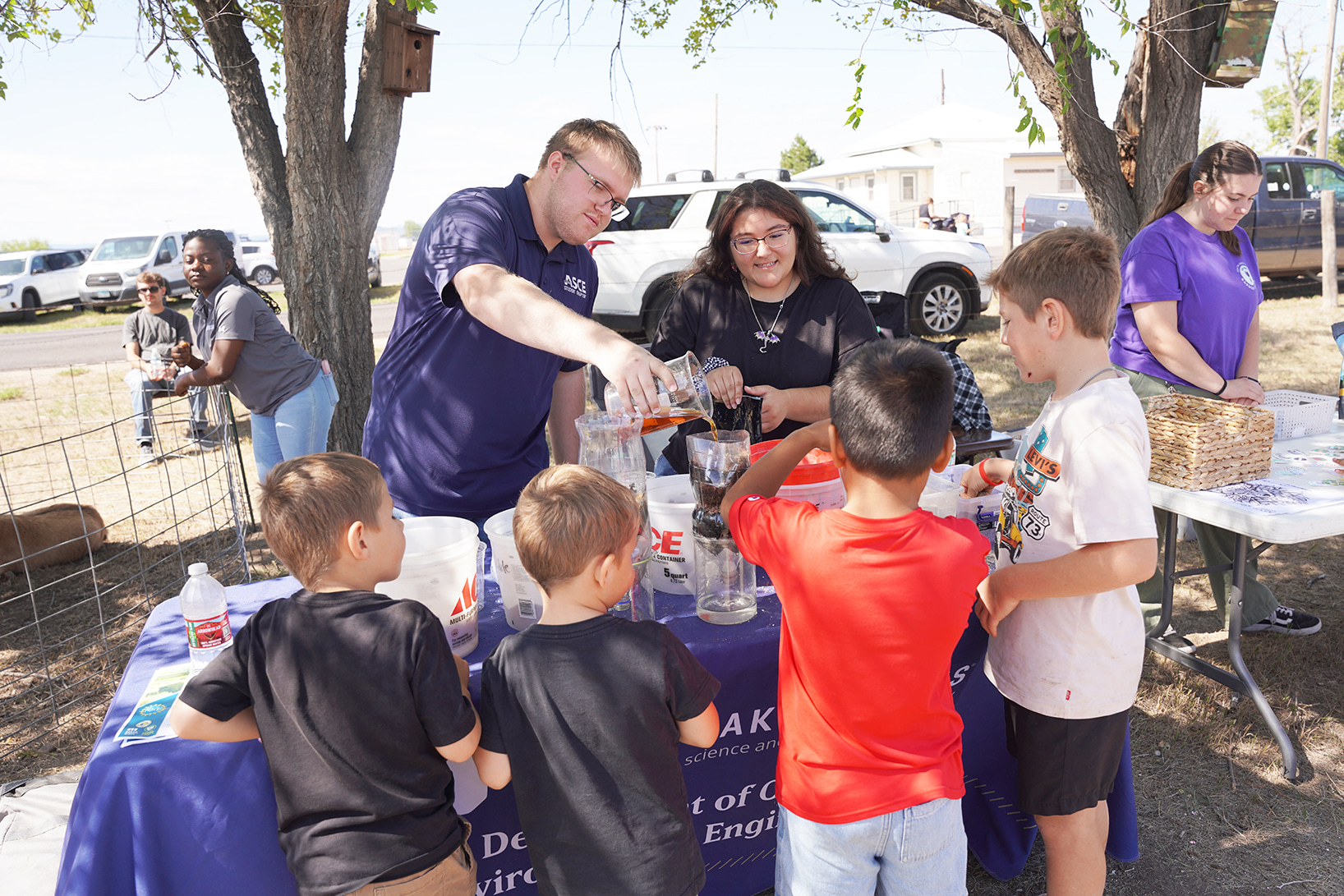 South Dakota Mines Students Bring Science to Life at YFS Harvest Festival