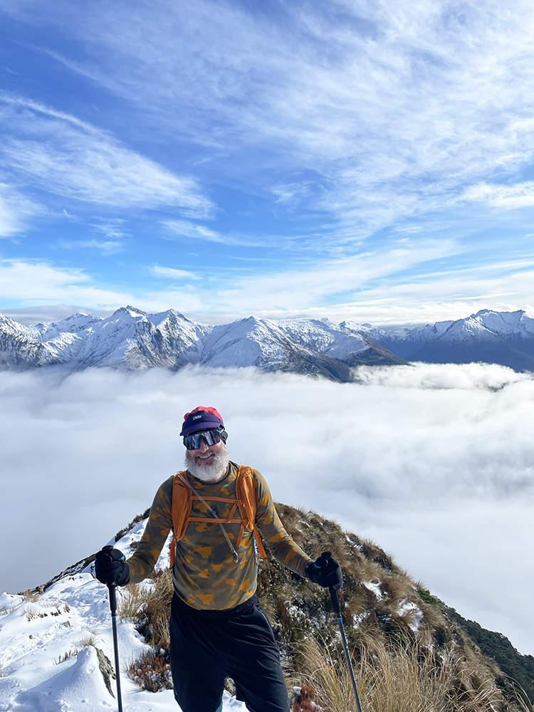 In his free time, Stone enjoys everything outdoors - hiking, biking, snowboarding, camping. 