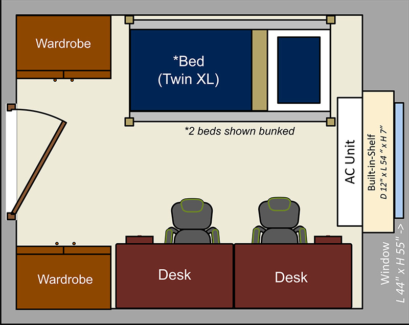 Connolly Room Layout