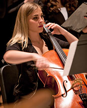 Alana Playing Instrument
