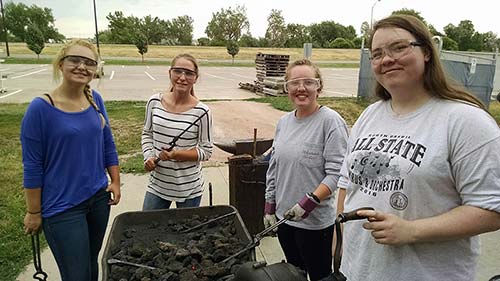 South Dakota Mines Summer Camp Participants