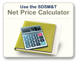 Net Price Calculator graphic